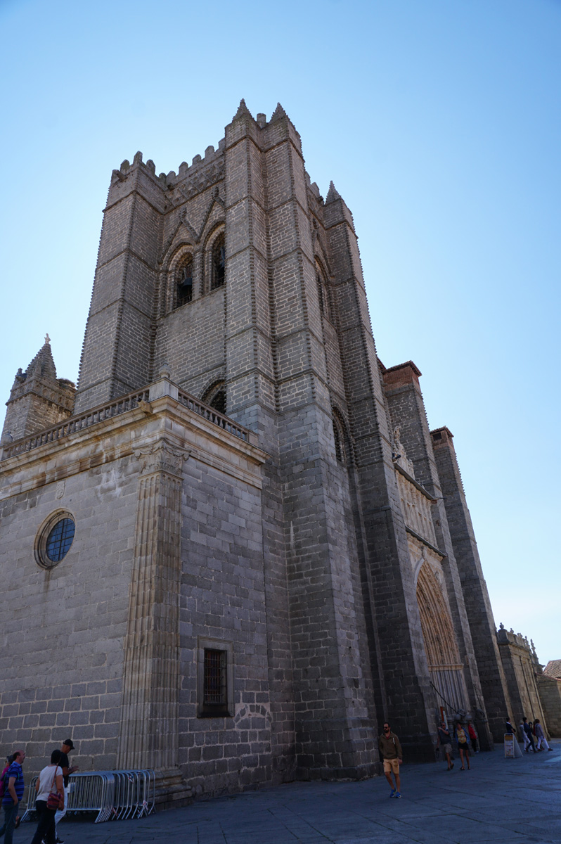 Avila, Main tower of Fortress-Cathedral