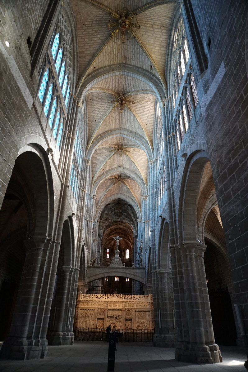 Avila, Gothic nave.