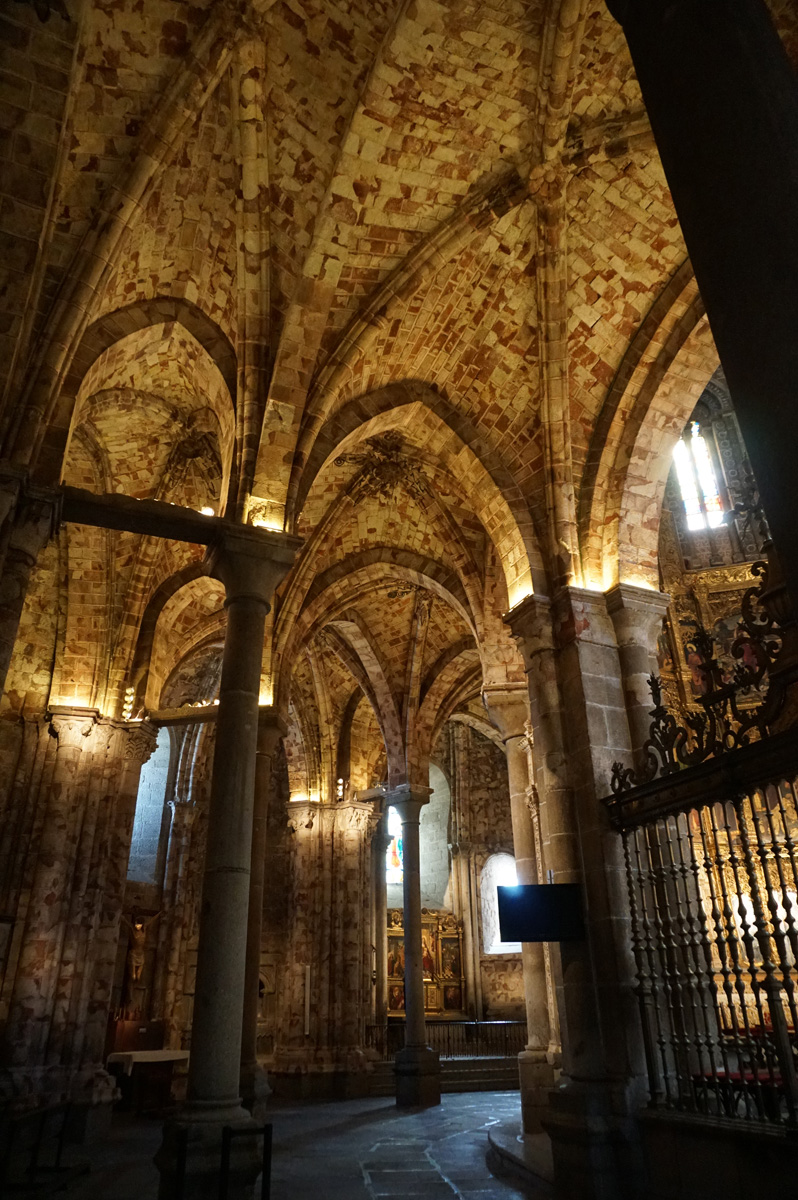 Avila, Spectacular Romanesque vaulted ceiling