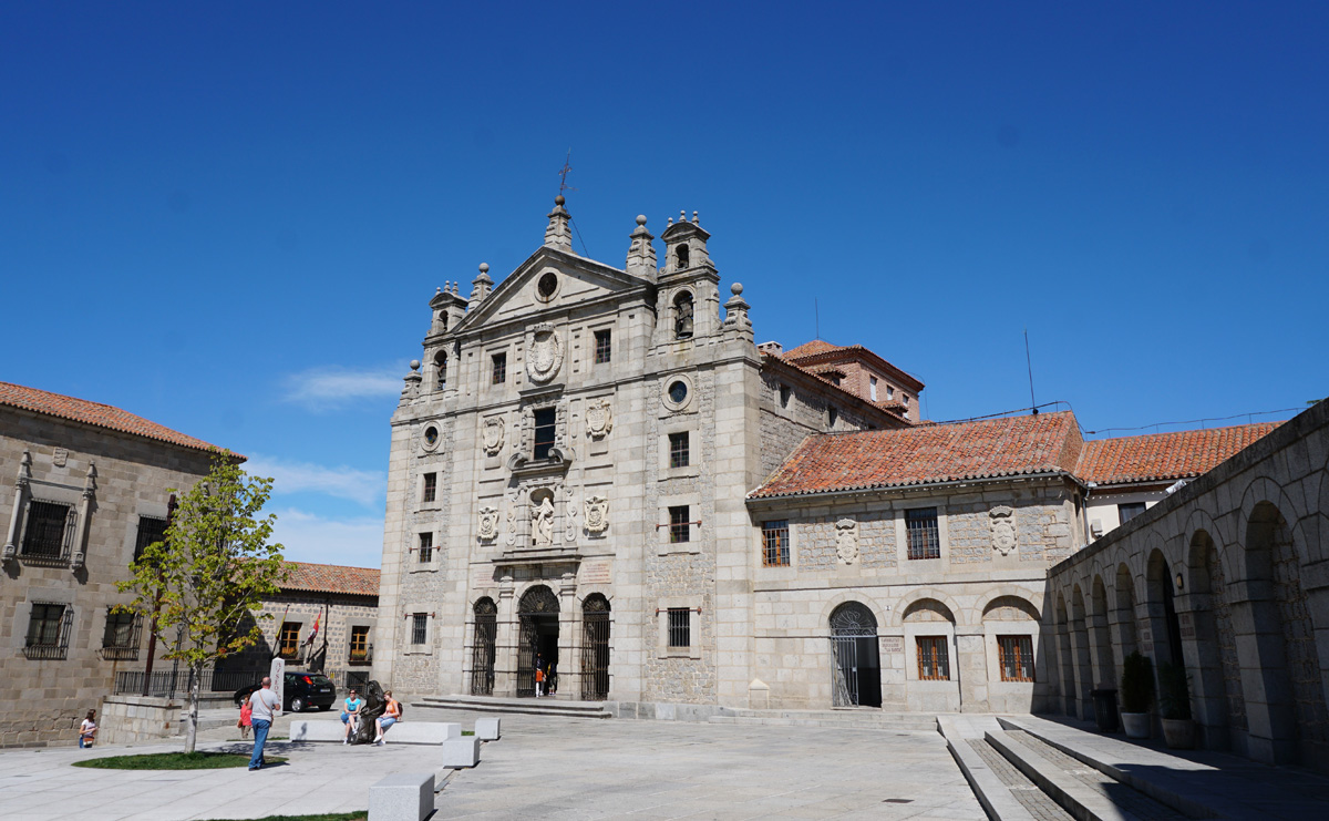 Avila, Convent of Santa Teresa Build over the spot where the saint was born.