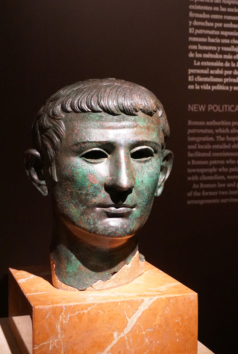 National Archaeological Museum, Bronze head of a Magistrate, 1st c AD