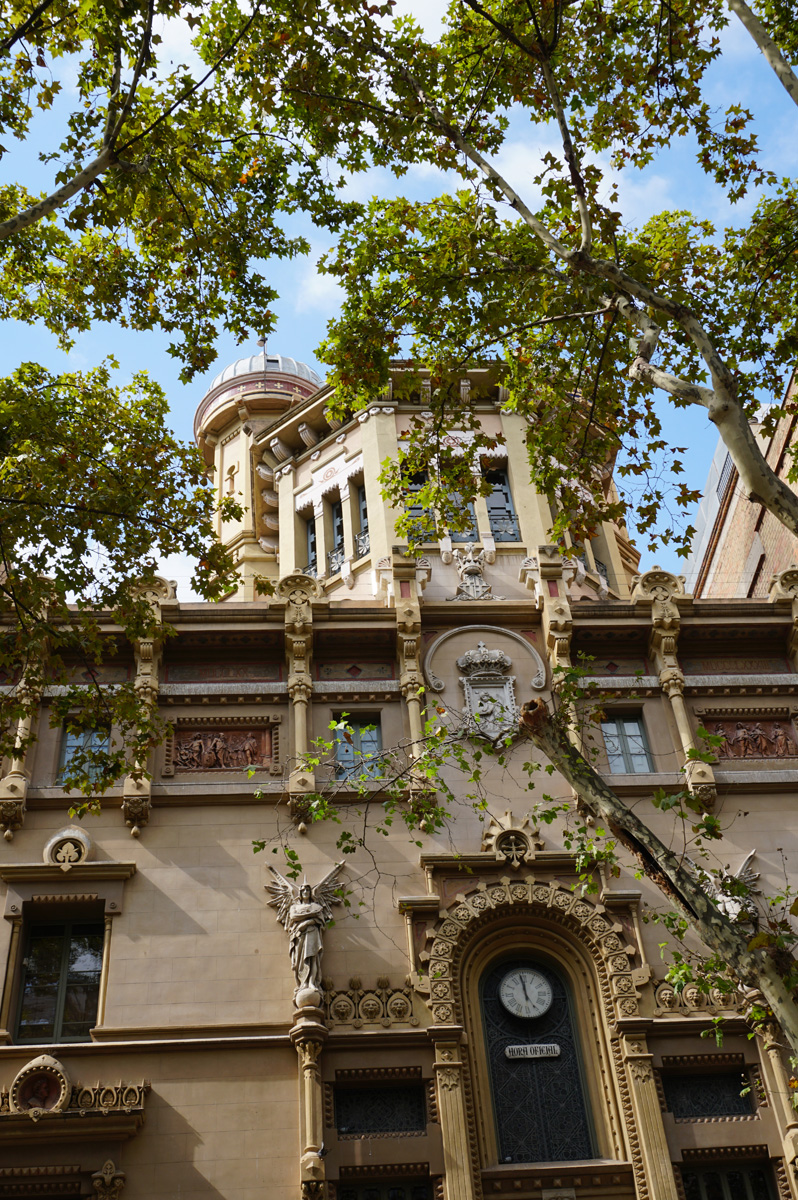 Barcelona, Roof of Poliorama Cinema Where Orwell was stationed in 1938