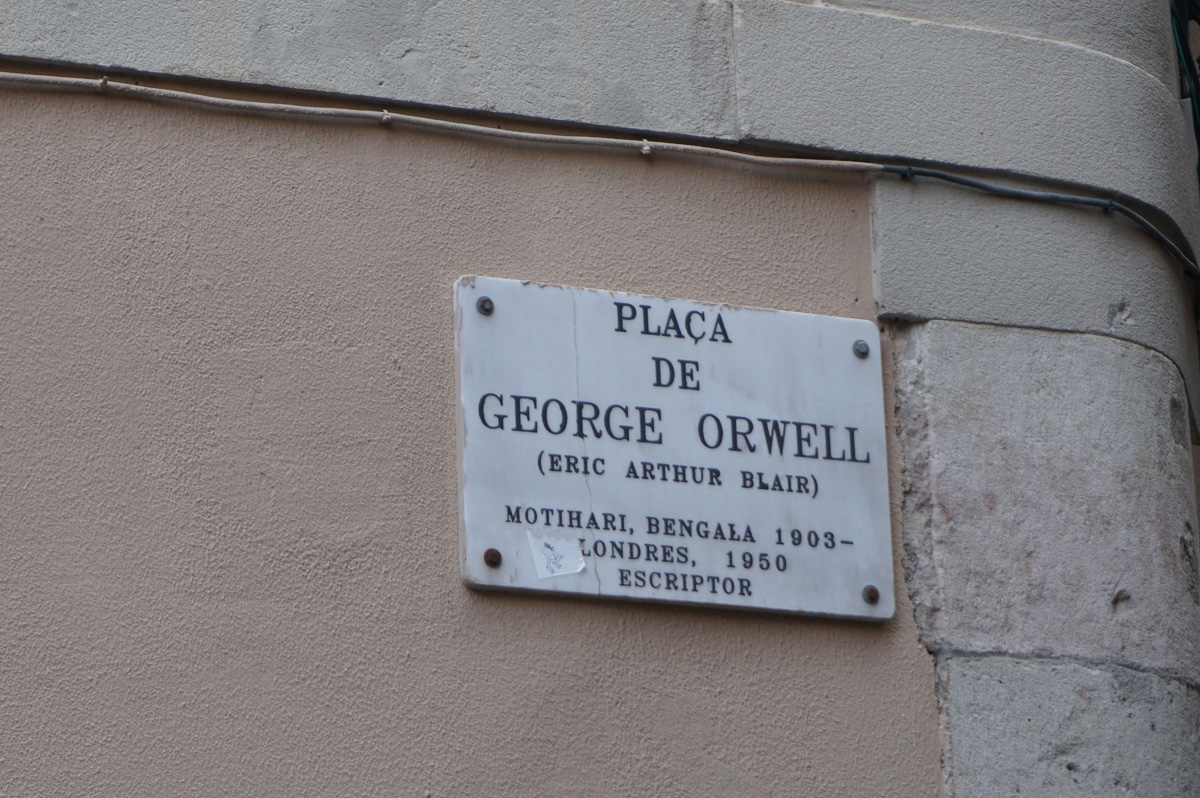 Barcelona, Plaça de George Orwell