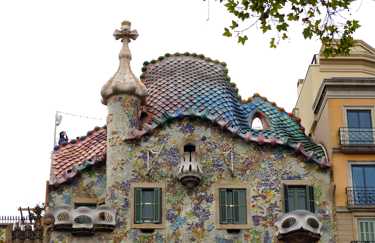 Casa Batlló, Rooftop Dragon