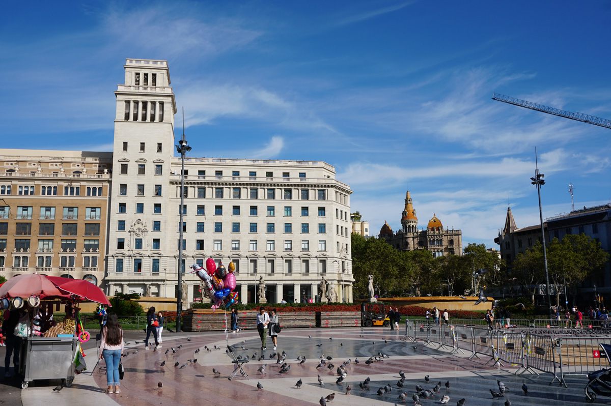 Barcelona, Plaça de Catalunya