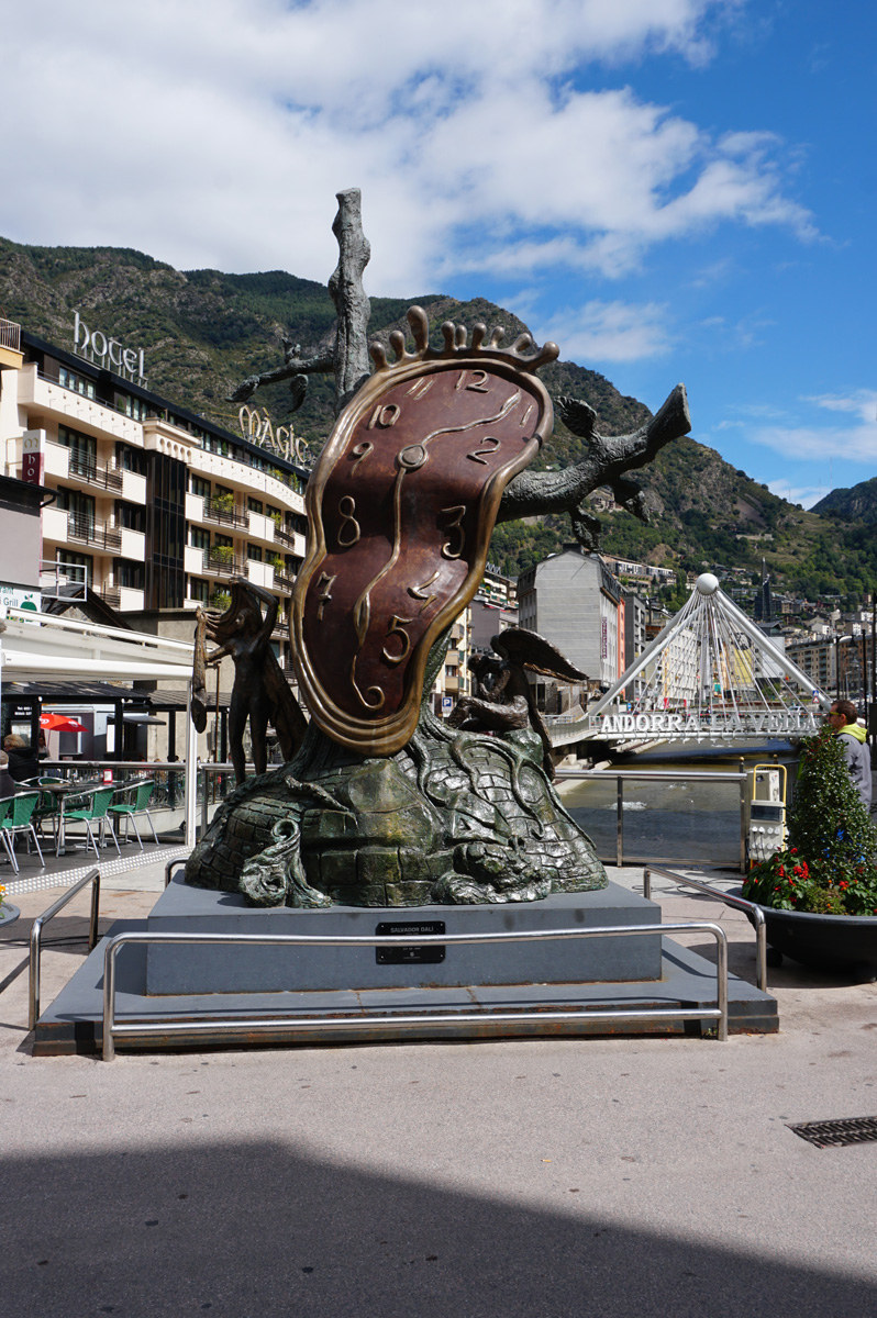 Andorra, Dali "La noblesse du temps"