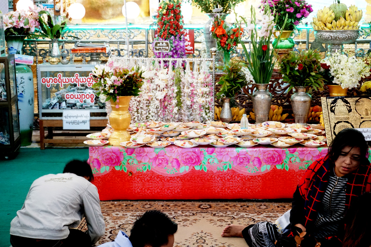 Sagaing, Meal offerings