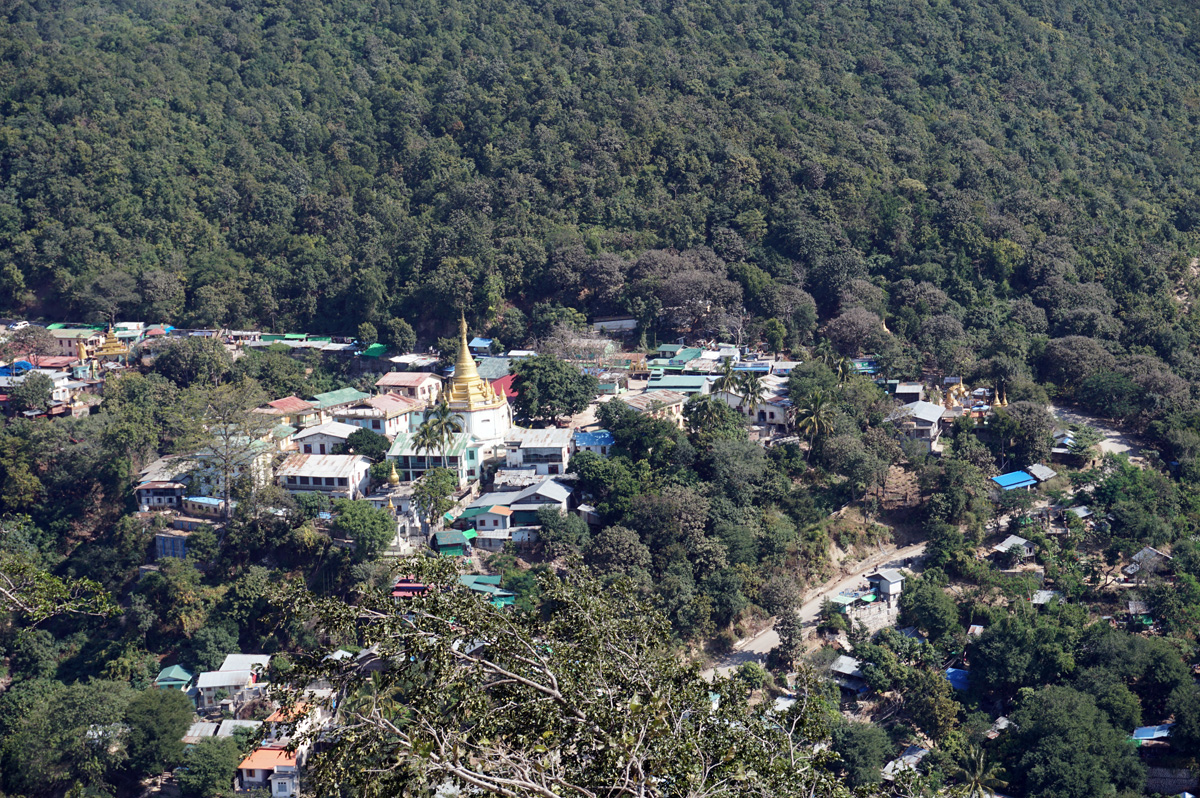 Mt Popa, View from the top