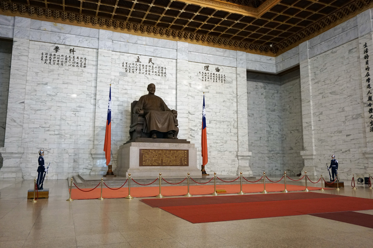 Chang Kai Shek Memorial Hall complex, The Great Man himself