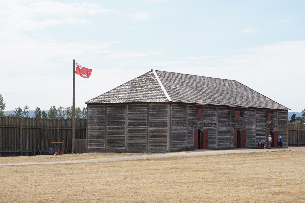 Fort Vancouver, Flag of the Hudson Bay Company