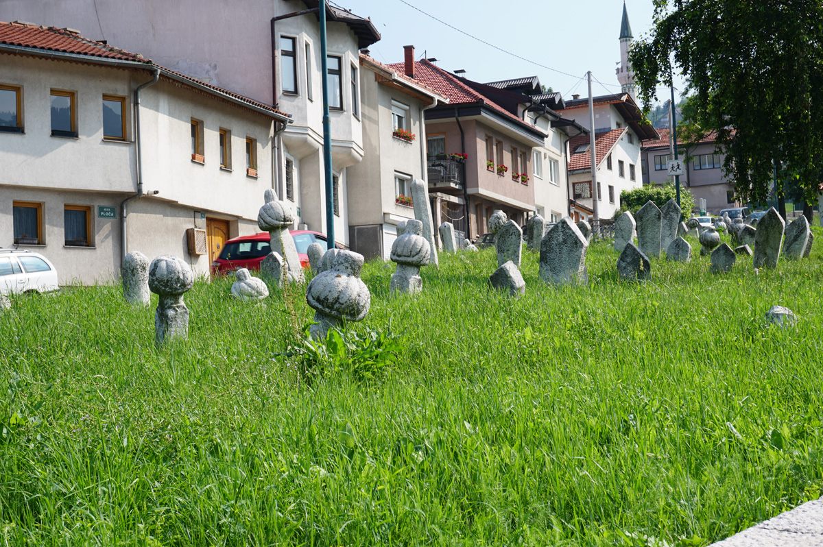 Bosnia: Sarajevo, Old Muslim Cemetery
