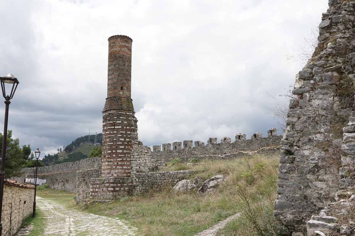 Albania: Berat, Remains of Red Mosque