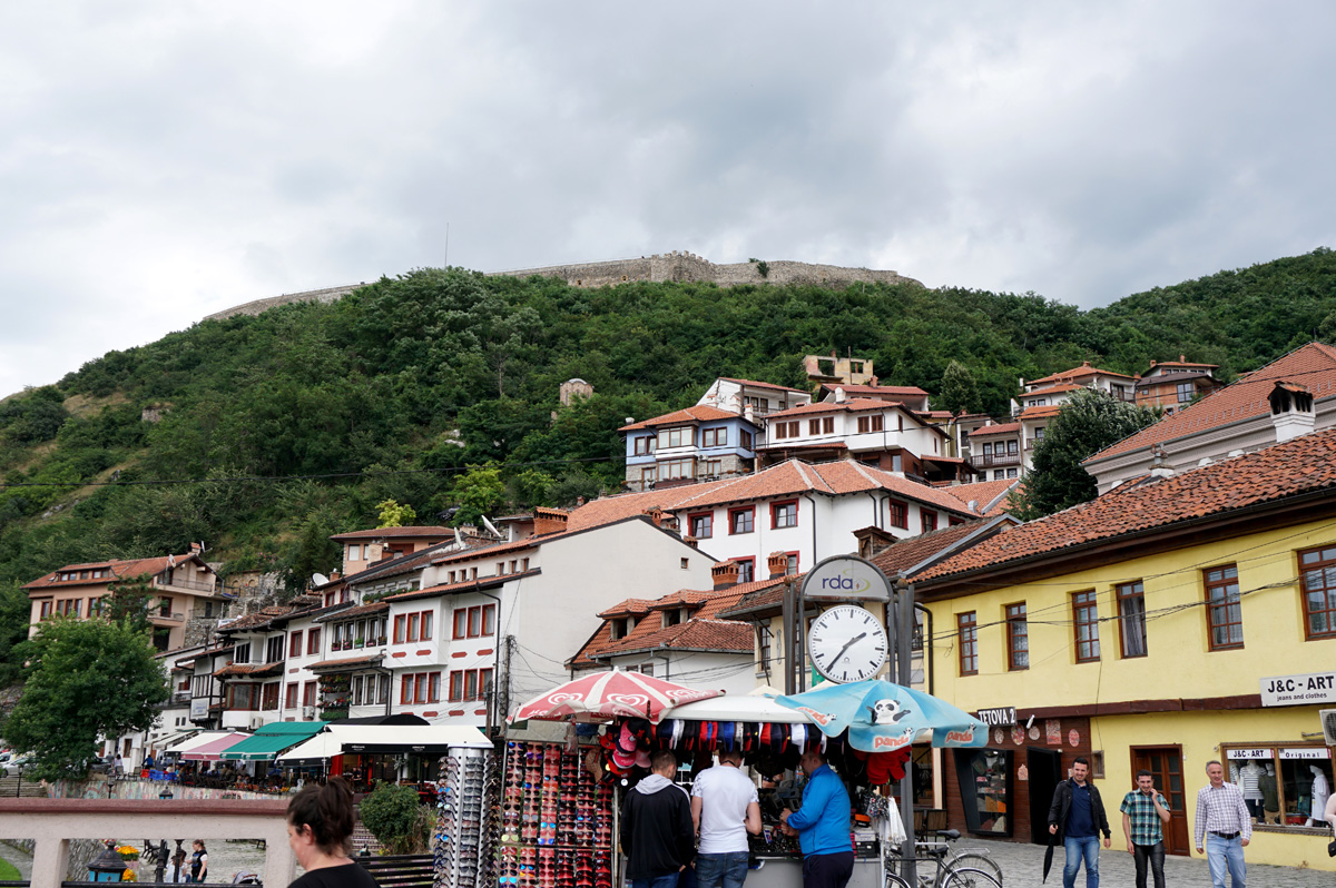 Kosovo: Prizren, View to Fortess