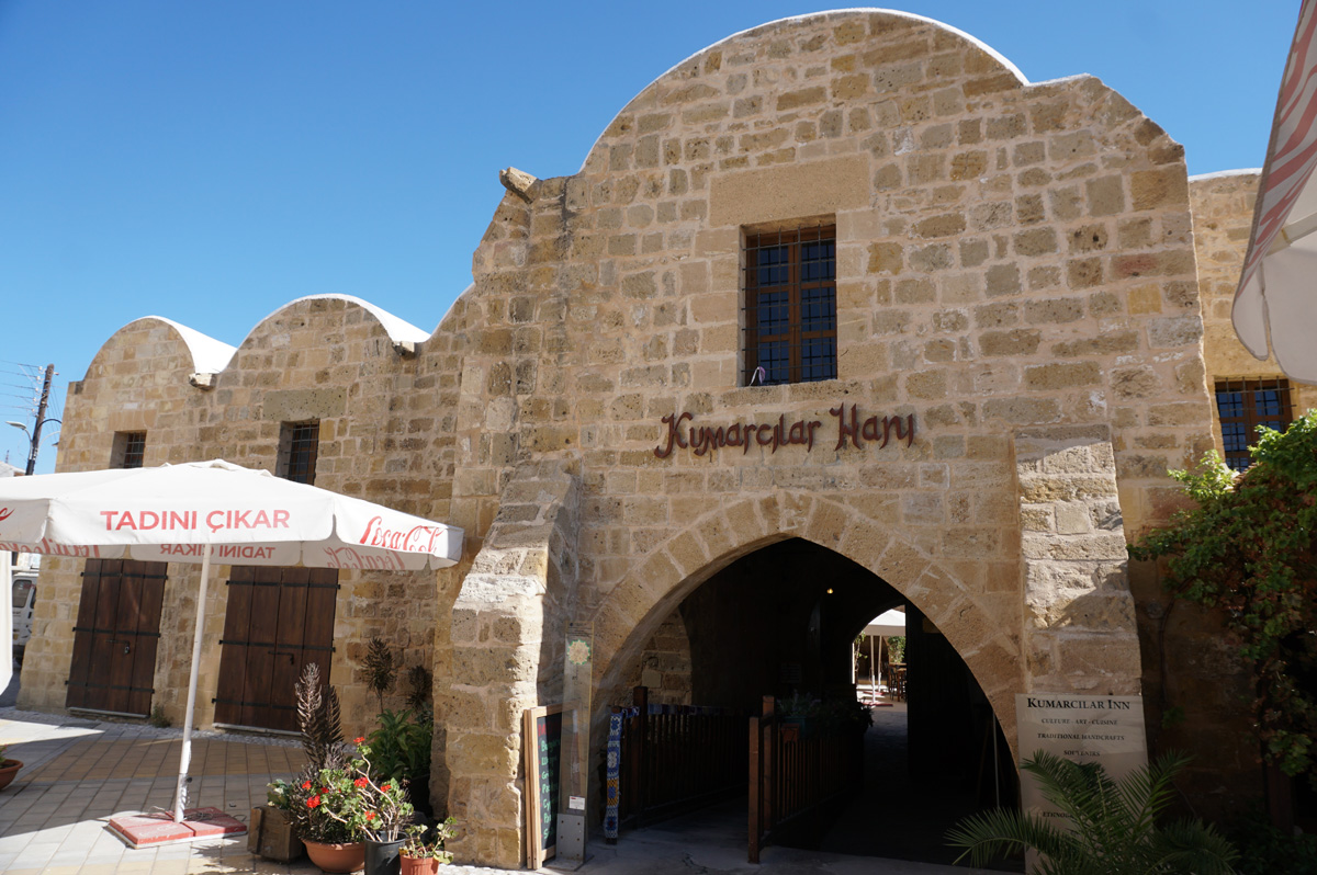 Around North Nicosia, Kumarcilar Han (rebuilt)