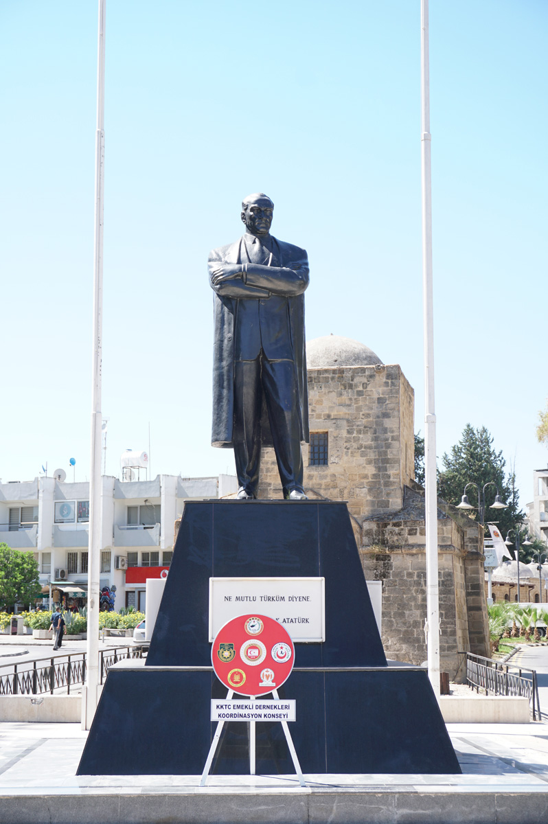 Around North Nicosia, Ataturk Statue
