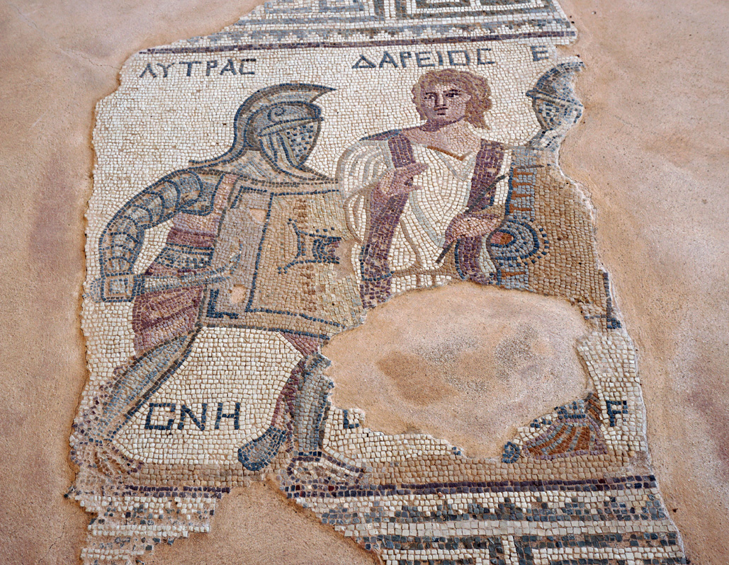 Ancient Kourion archaeological site, House of Gladiators