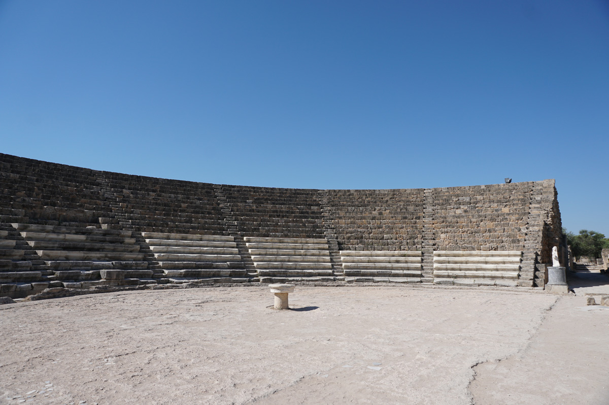Ancient Salamis, "Restored" Theatre