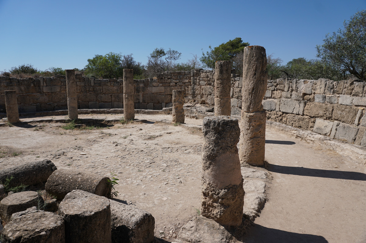 Ancient Salamis, Ancient latrine
