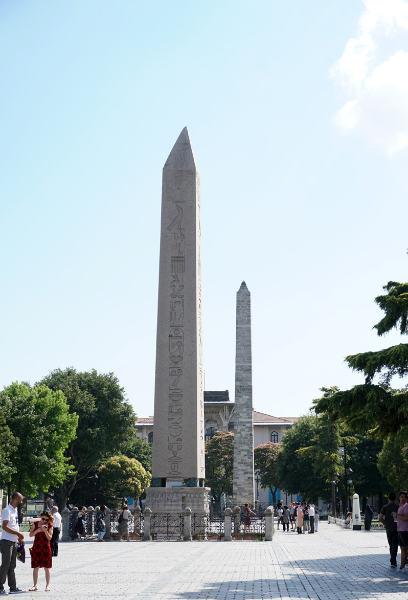 Around Istanbul, Hippodrome: Egyptian Obelisk