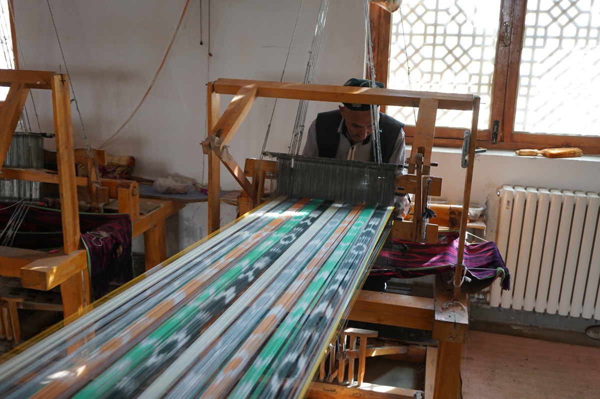Atlas Silk Workshop, in Jiya Xiang