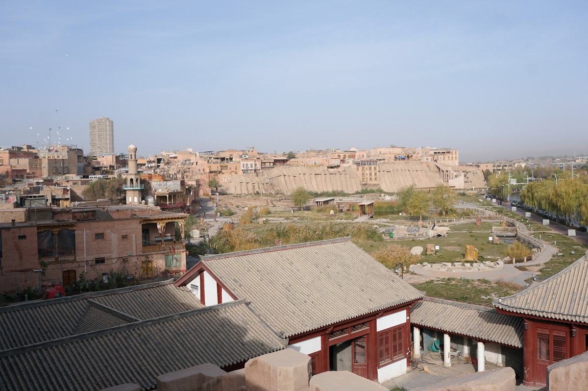 Tourist Kashgar, View from walls