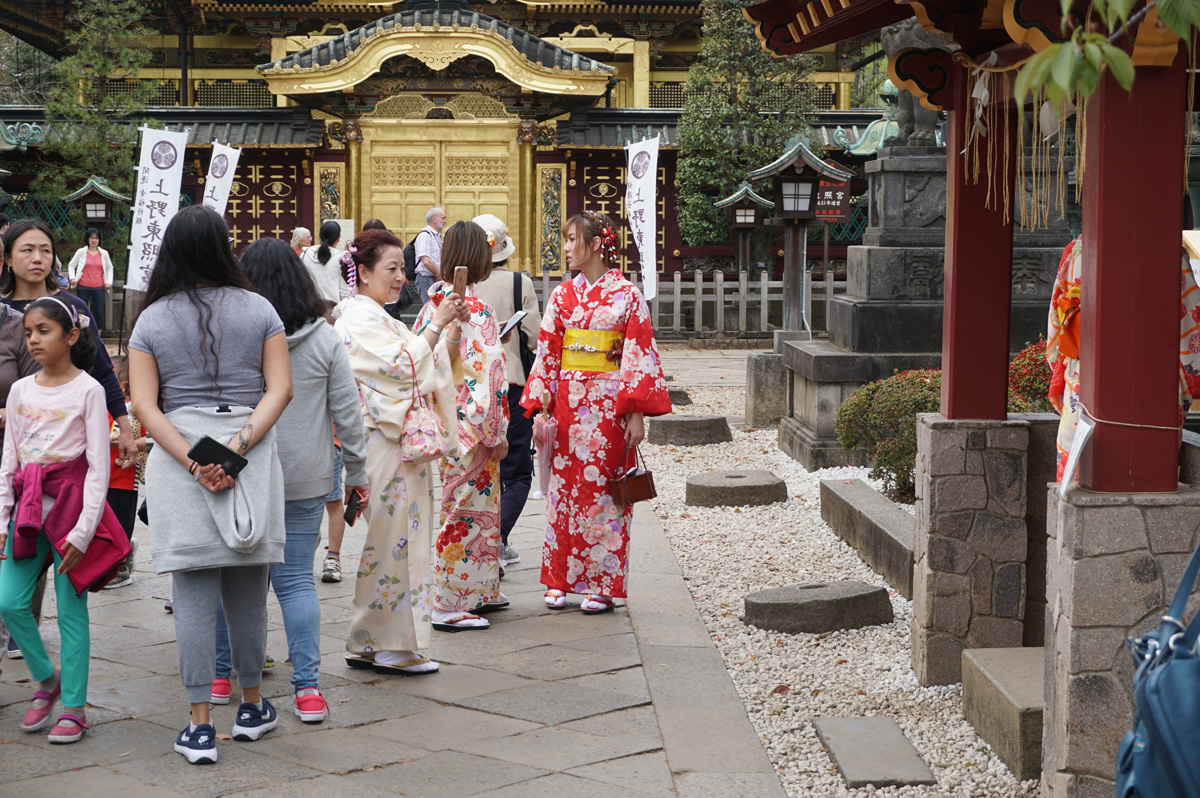 Tokyo: Ueno Tushuga shrine