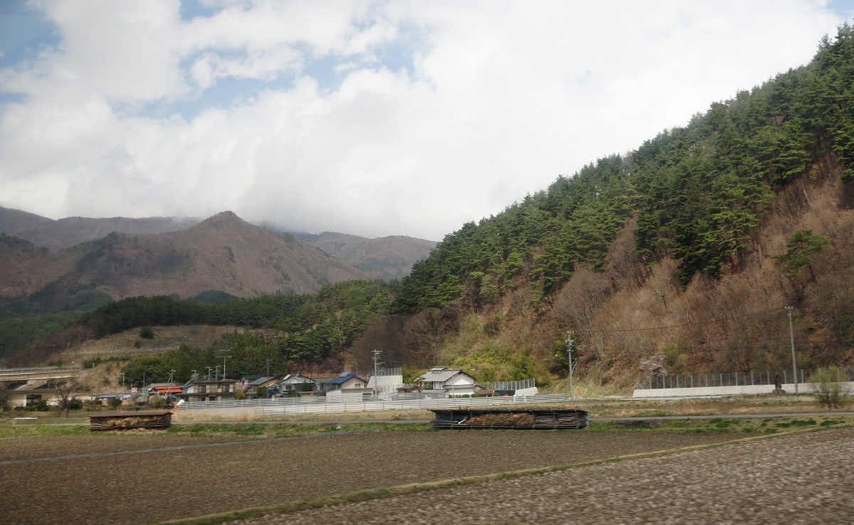 Around Tokyo, 16 miles NE of Matsumoto