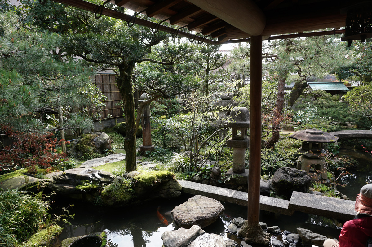 Old Samuari District, Nomura Clan home: Garden