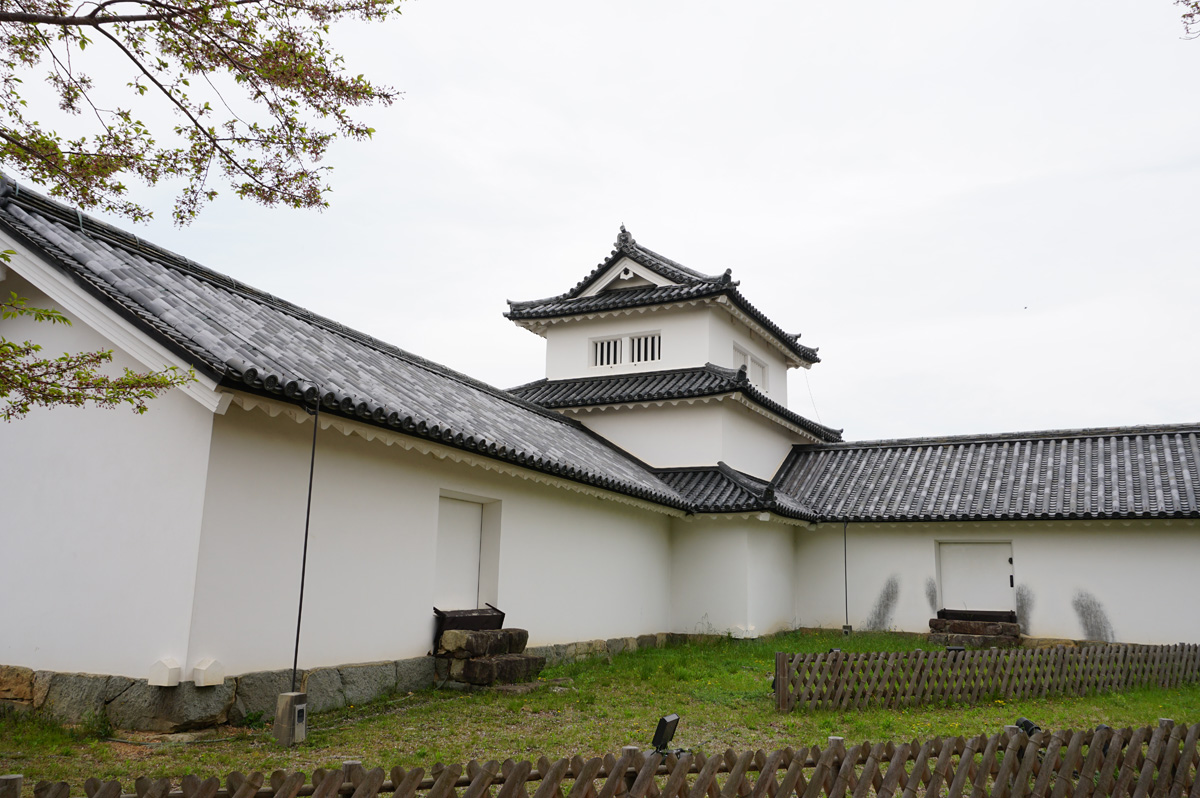 Hikone-jo, Corner tower (away from main keep)