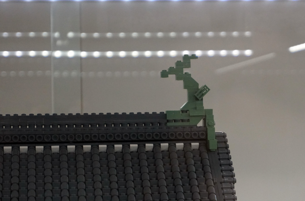 Around Matsue, Protective fish, in Lego