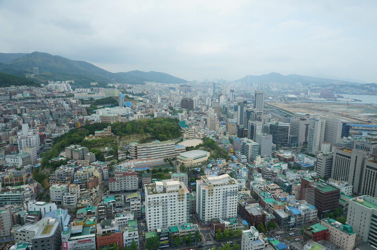 Around Busan, View from Busan Tower