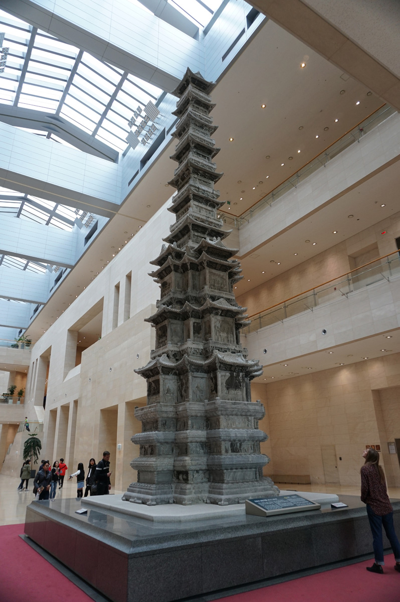 Seoul: National Museum, Model of 10 storey pagoda