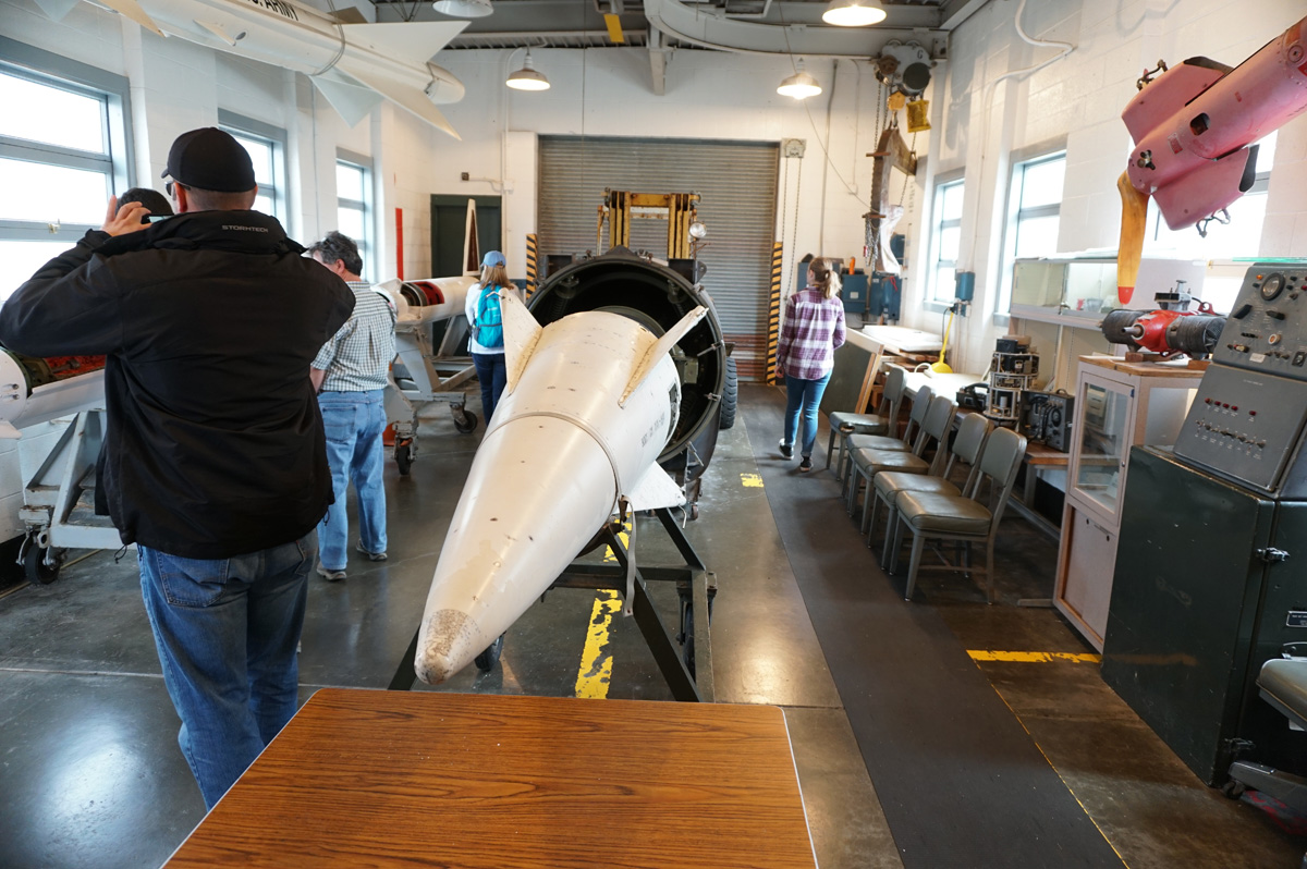 Prelininaries, Partly dis-assembled missile