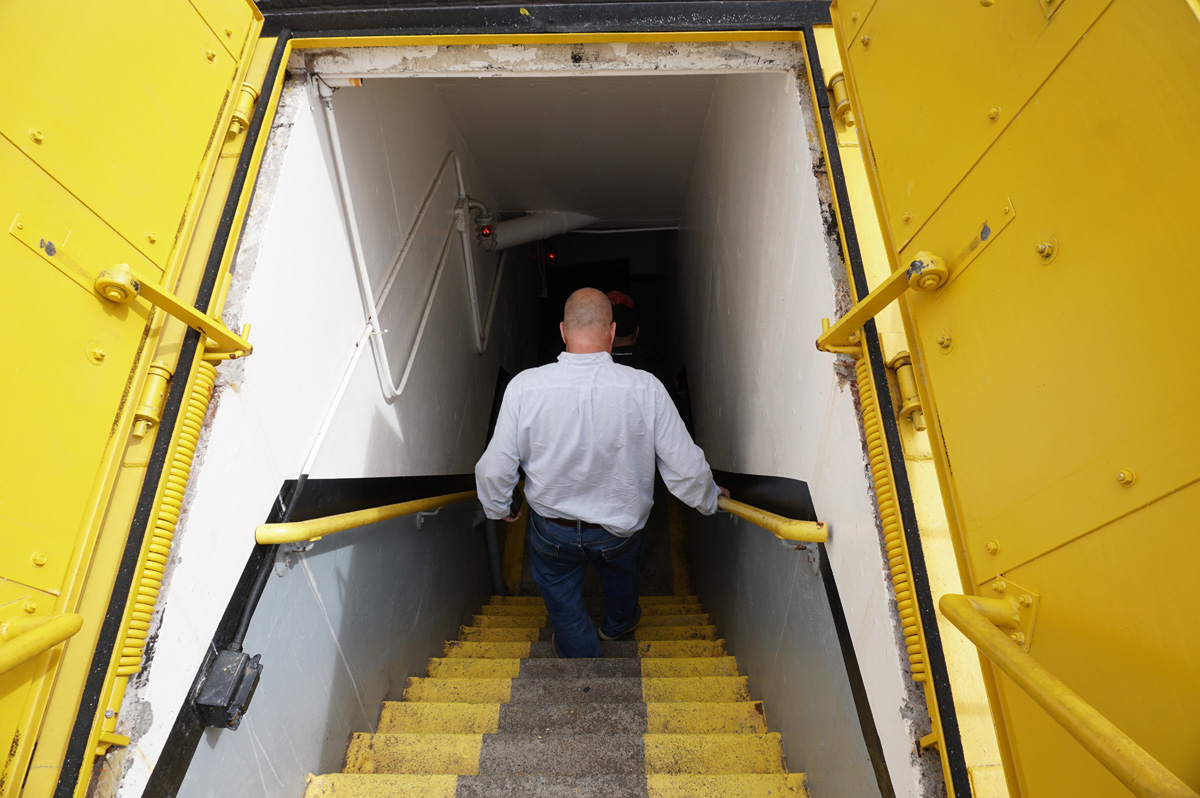 Down into the Magazine