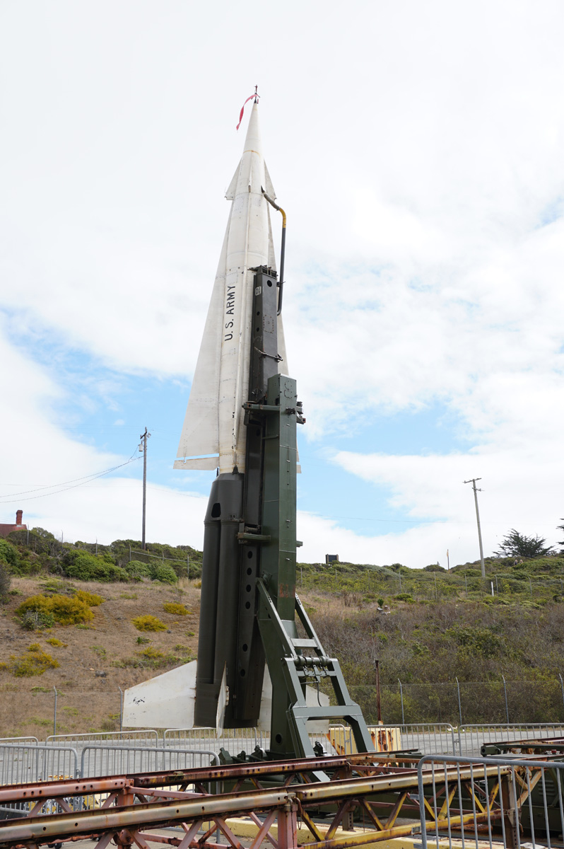 Missile Raising, In launch position, 87°