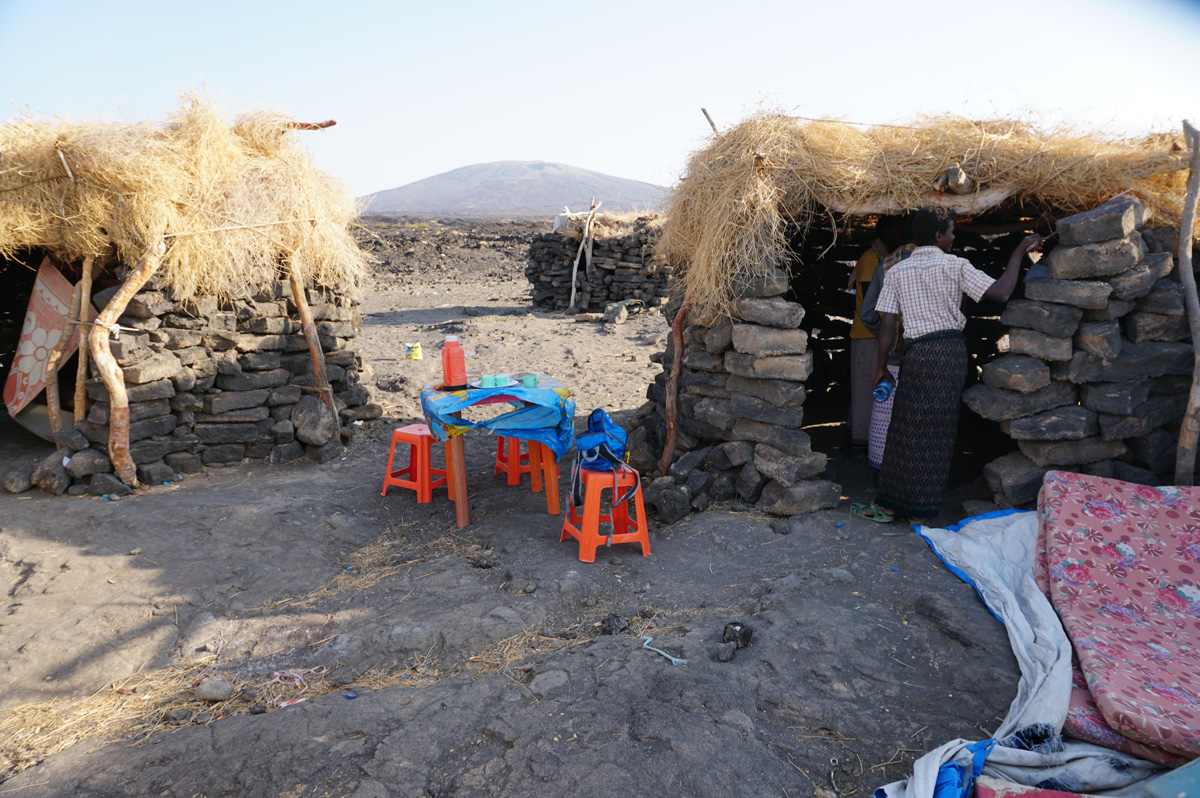 Mekele to Erte Ale, Erte Ale base camp