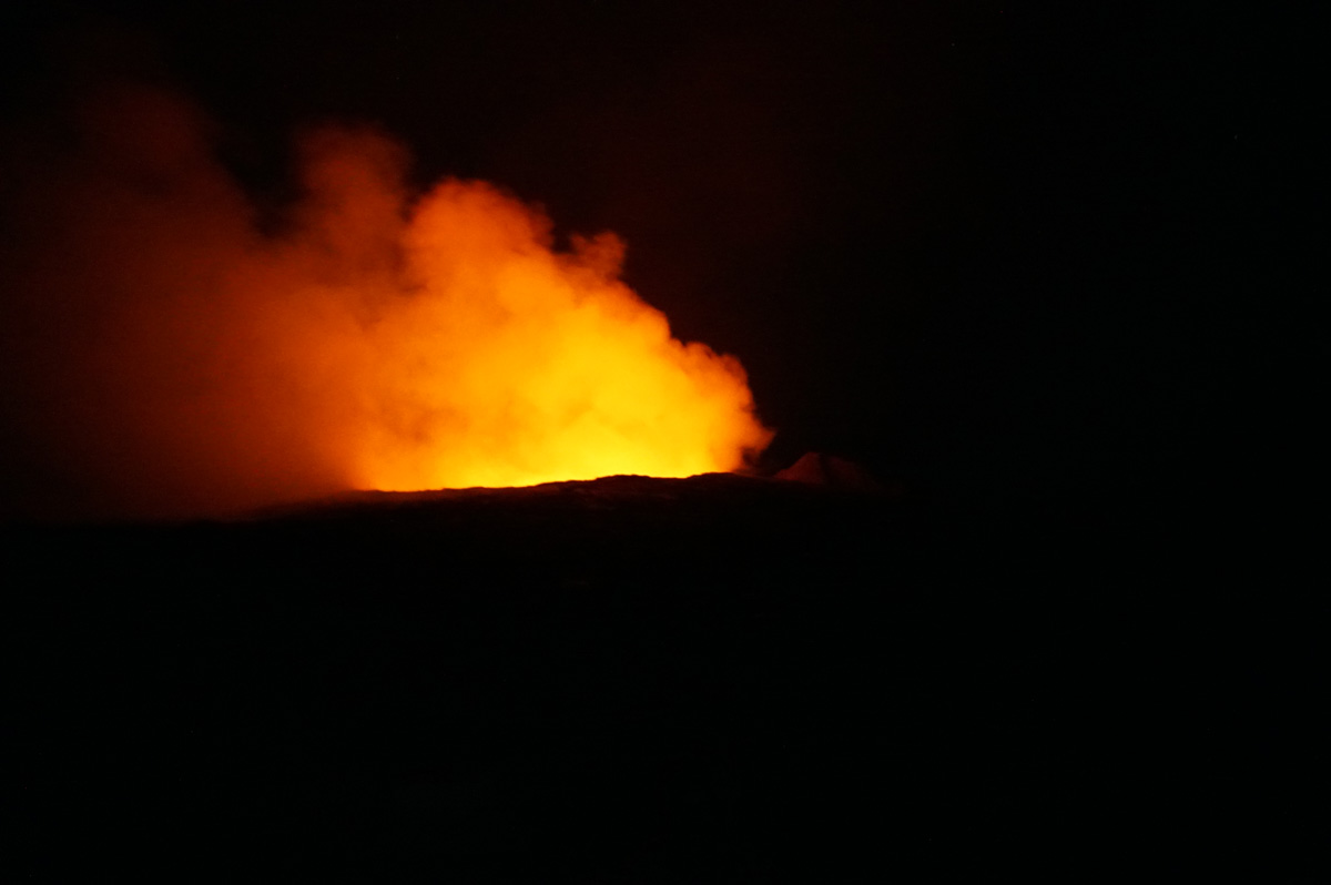Mekele to Erte Ale, The smoking crater ahead!