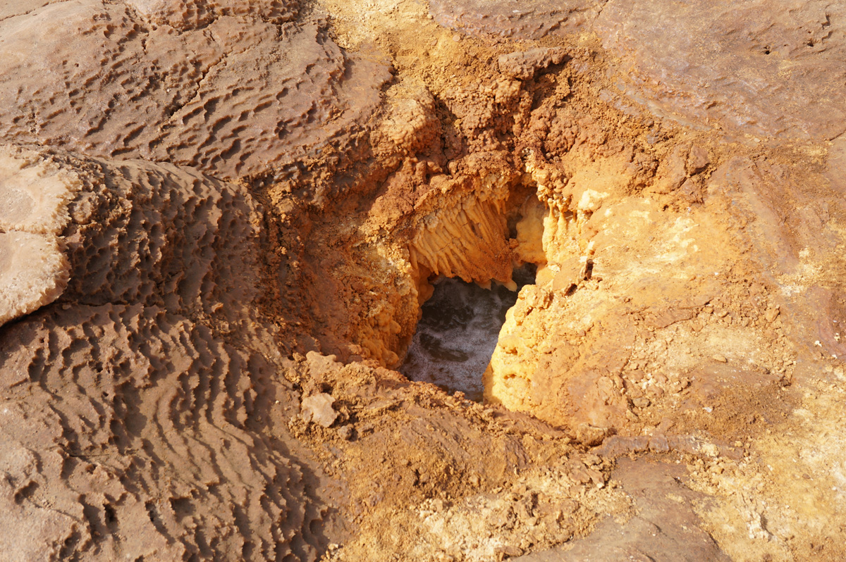 Dallol, A bubbling oubliette