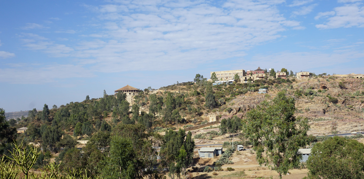 Rock Cut Churches of Tigray, View from Wukro Cherkos