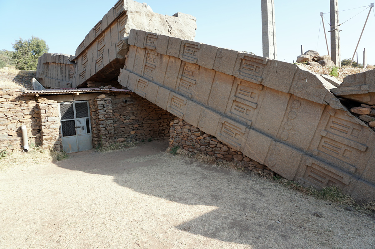 Axum: Northern Stelae Field, Collapsed Great Stele