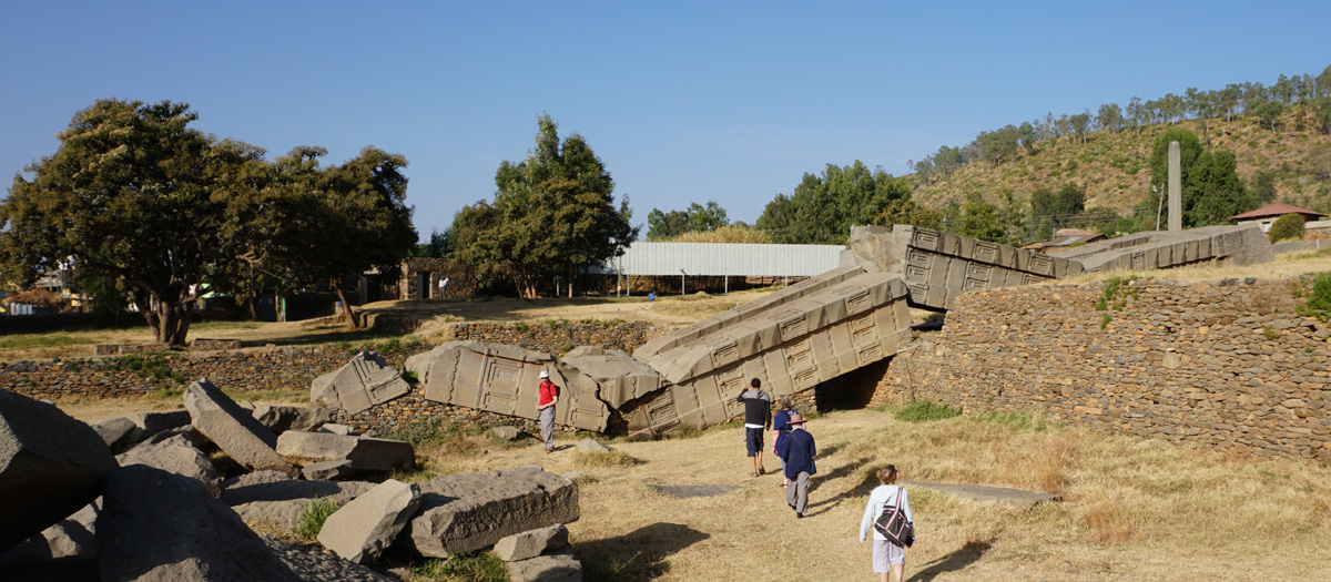 Axum: Northern Stelae Field, Collapsed Great Stele