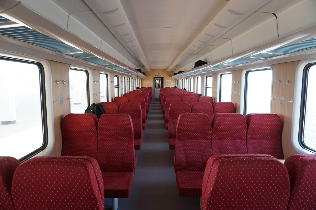 Addis-Djibouti, "Hard Seat" carriage