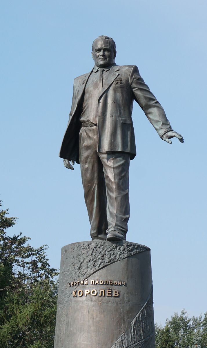 Monument to the Conquerors of Space, Korolev statue