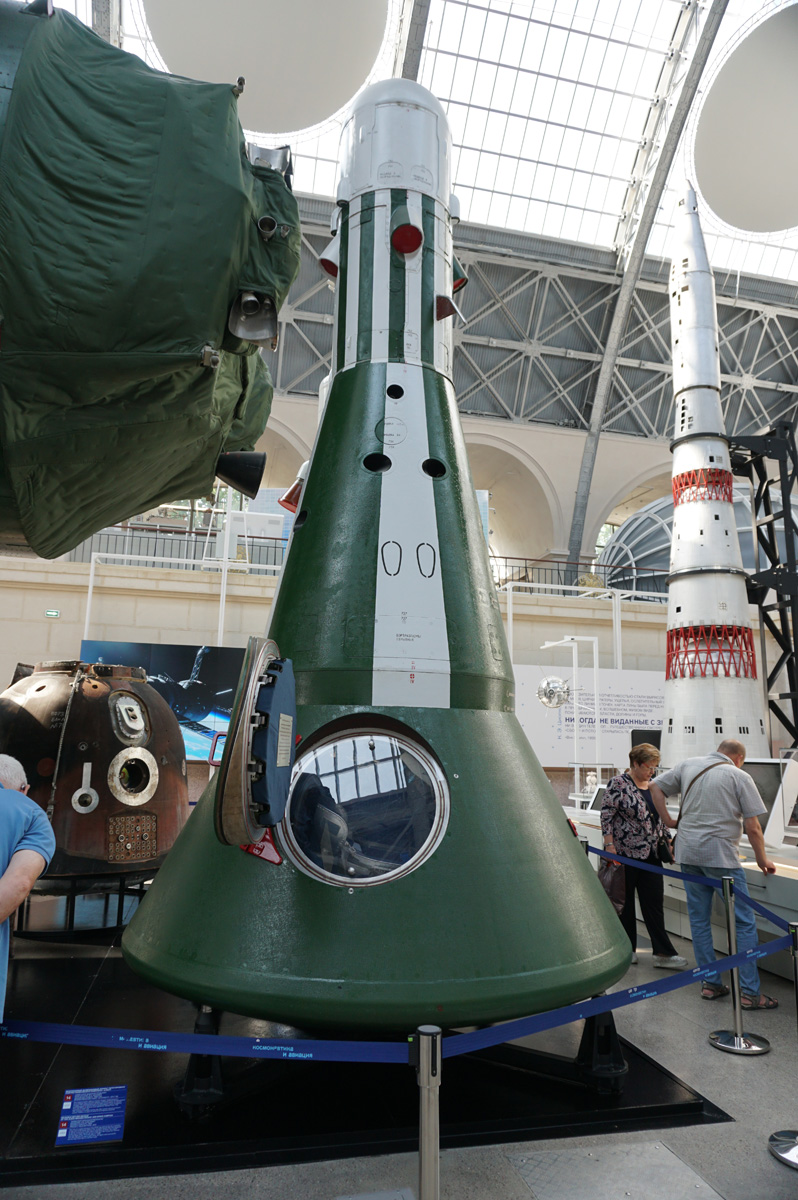 Remainder of Cosmos Musuem, Mockup: reusable return verhicle for Almaz-1