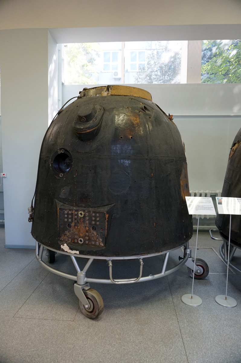 RSC Energia Museum, Unmanned Zond 5 (1968) Circled the moon and returned safely to Earth