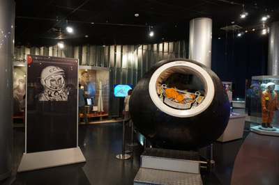 Vostok-1 Replica, Memorial Museum of Cosmonautics, Moscow 2018