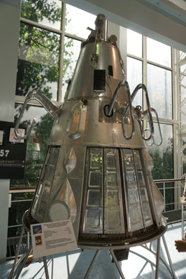 Sputnik-3 (replica), RSC Energia Museum, Moscow 2018