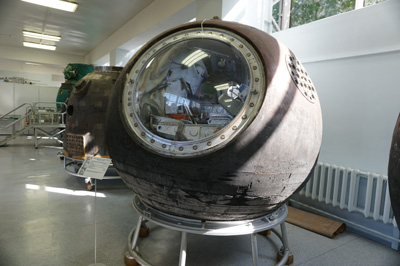 Three man Voskhod-1 (1964), RSC Energia Museum, Moscow 2018