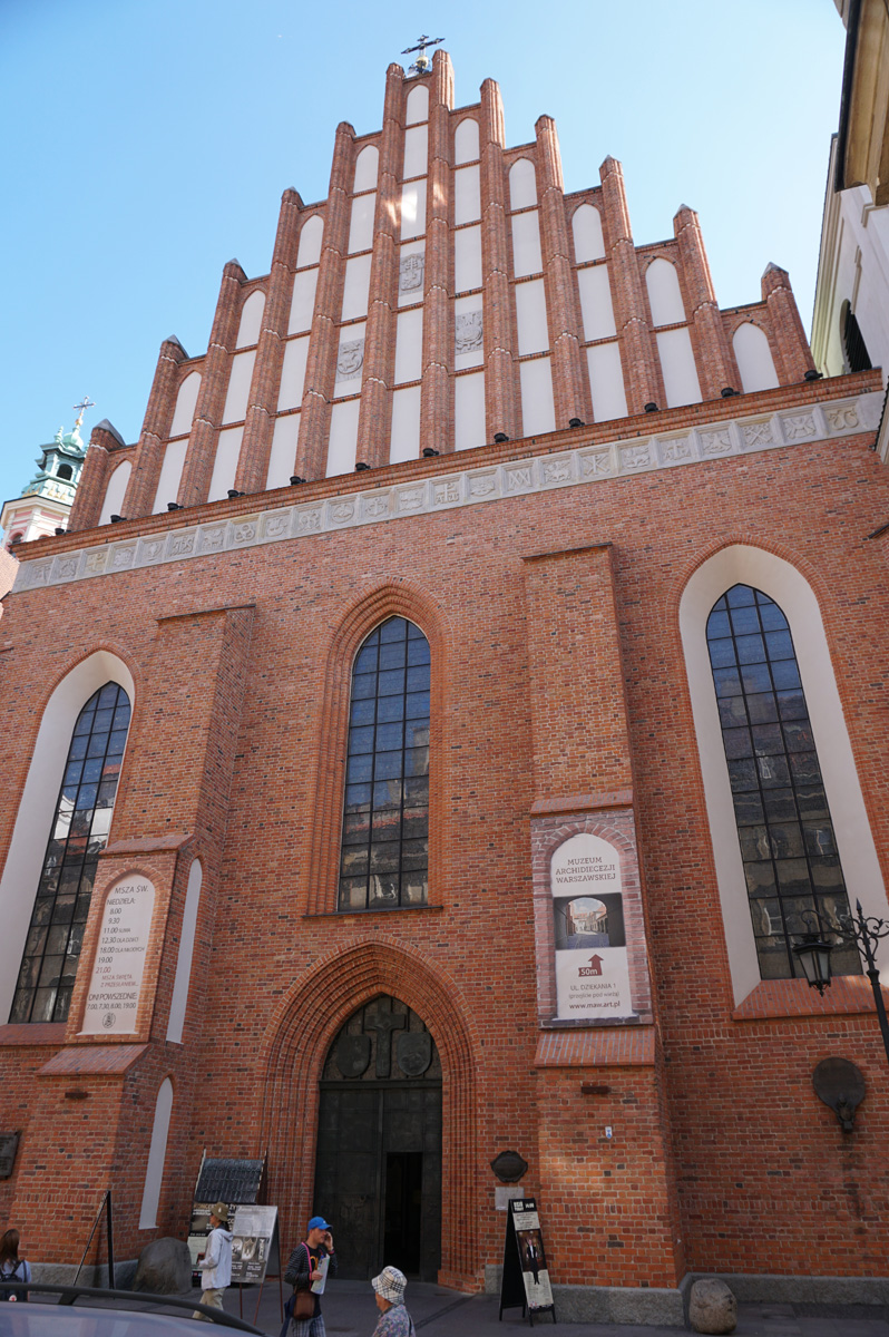 Warsaw: Palace and Old Town, St. John the Baptist Cathedral
