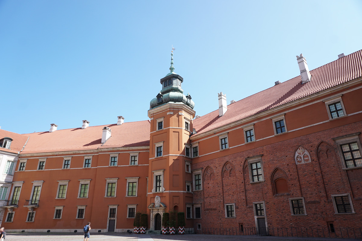 Warsaw: Palace and Old Town, Palace Courtyard